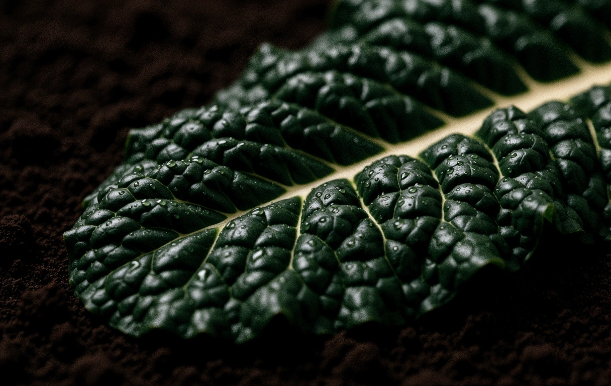 Textured organic greenery representing biological vitality
